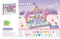 Magnetické stavebné kocky – 193 dielov – fotografia 1