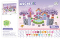 Magnetické stavebné kocky – 140 dielov – fotografia 1