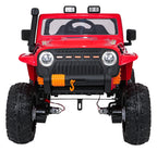 Elektrické autíčko Jeep Monster červená