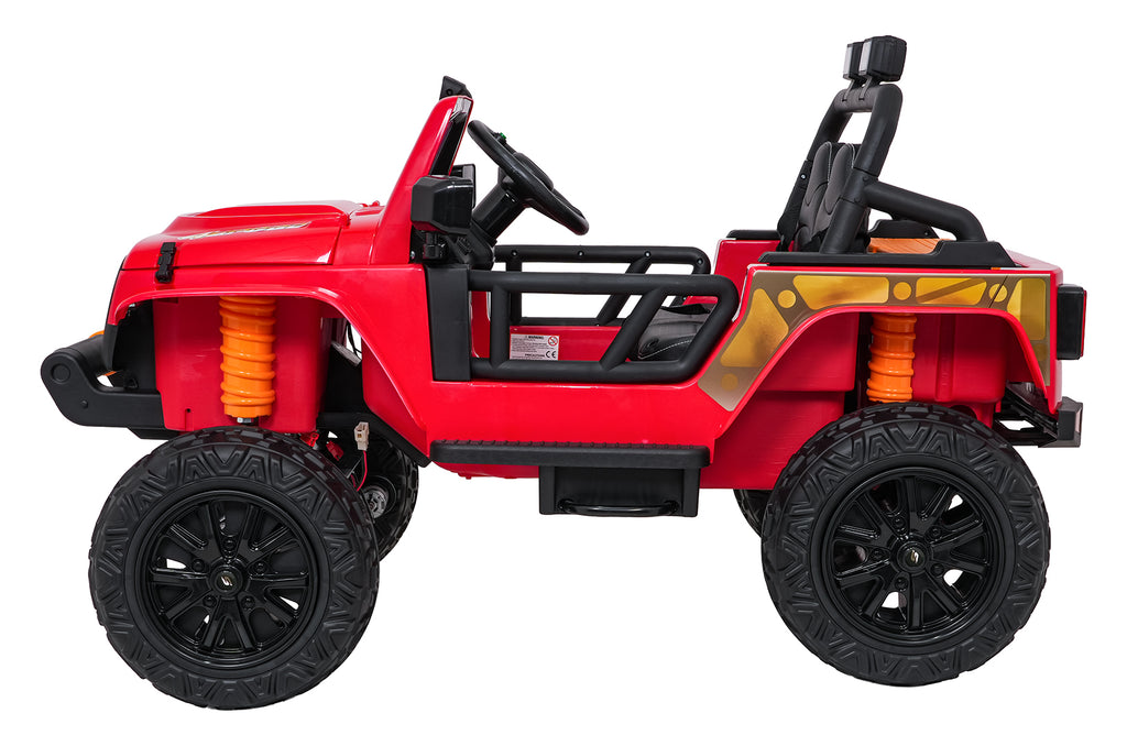 Jeep Monster Red Vehicle