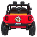 Elektrické autíčko Jeep Monster červená
