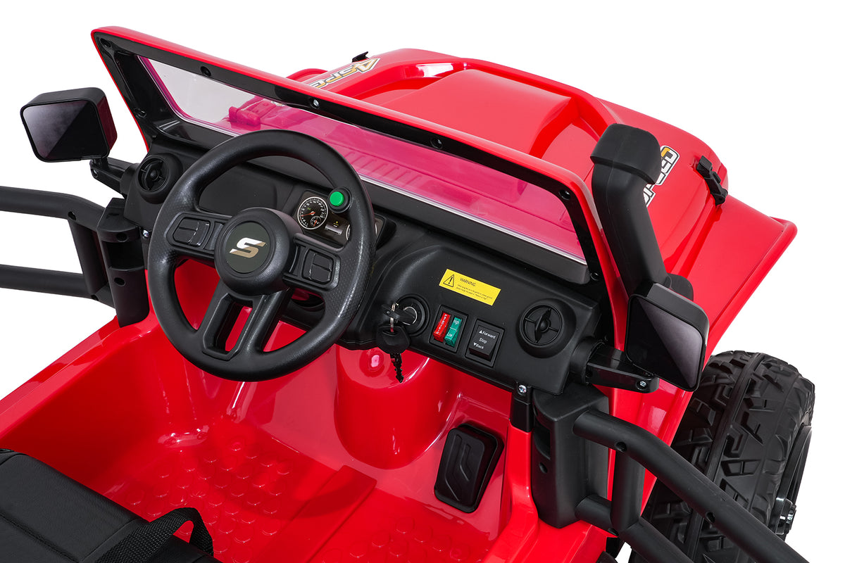 Jeep Monster Red Vehicle
