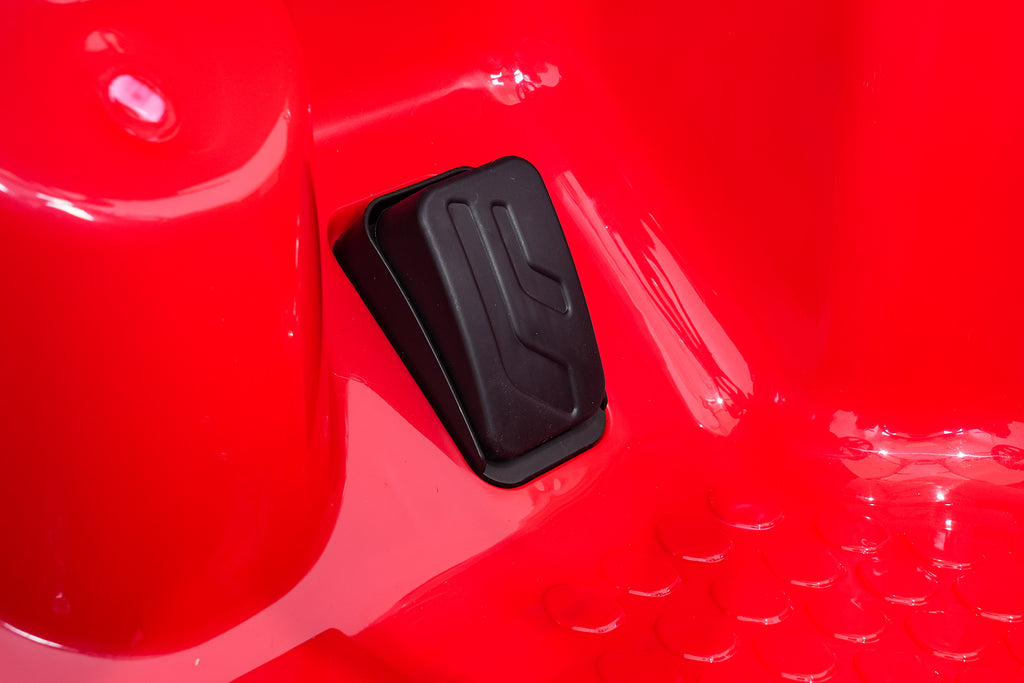 Elektrické autíčko Jeep Monster červená