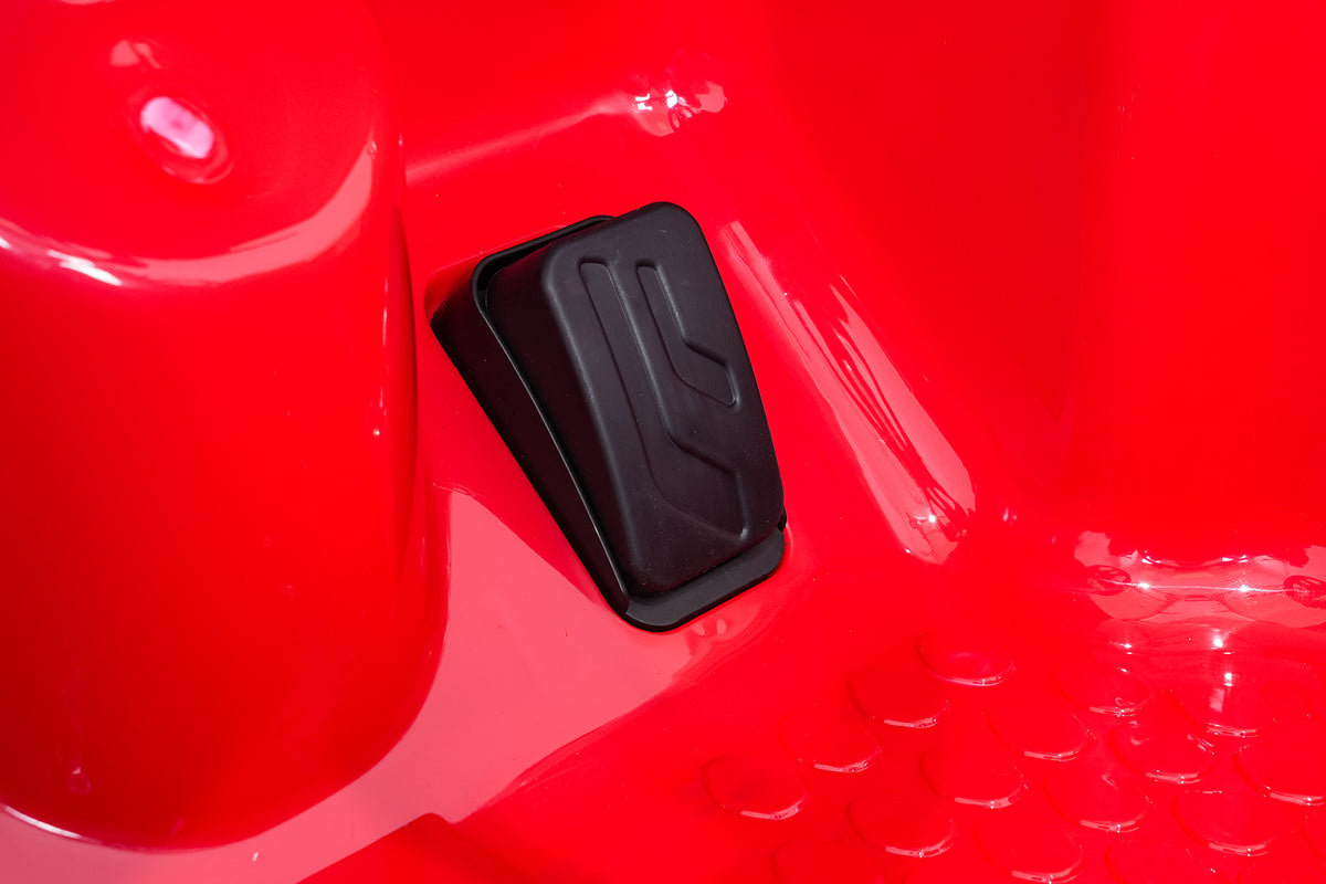 Elektrické autíčko Jeep Monster červená