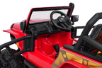 Elektrické autíčko Jeep Monster červená