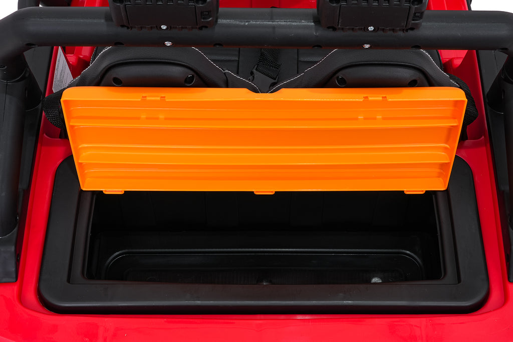 Elektrické autíčko Jeep Monster červená