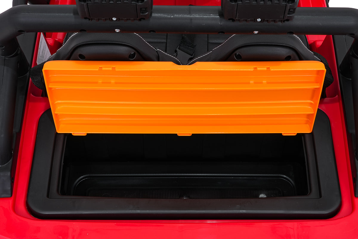 Elektrické autíčko Jeep Monster červená