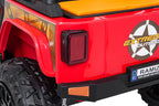 Elektrické autíčko Jeep Monster červená