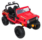 Elektrické autíčko Jeep Monster červená