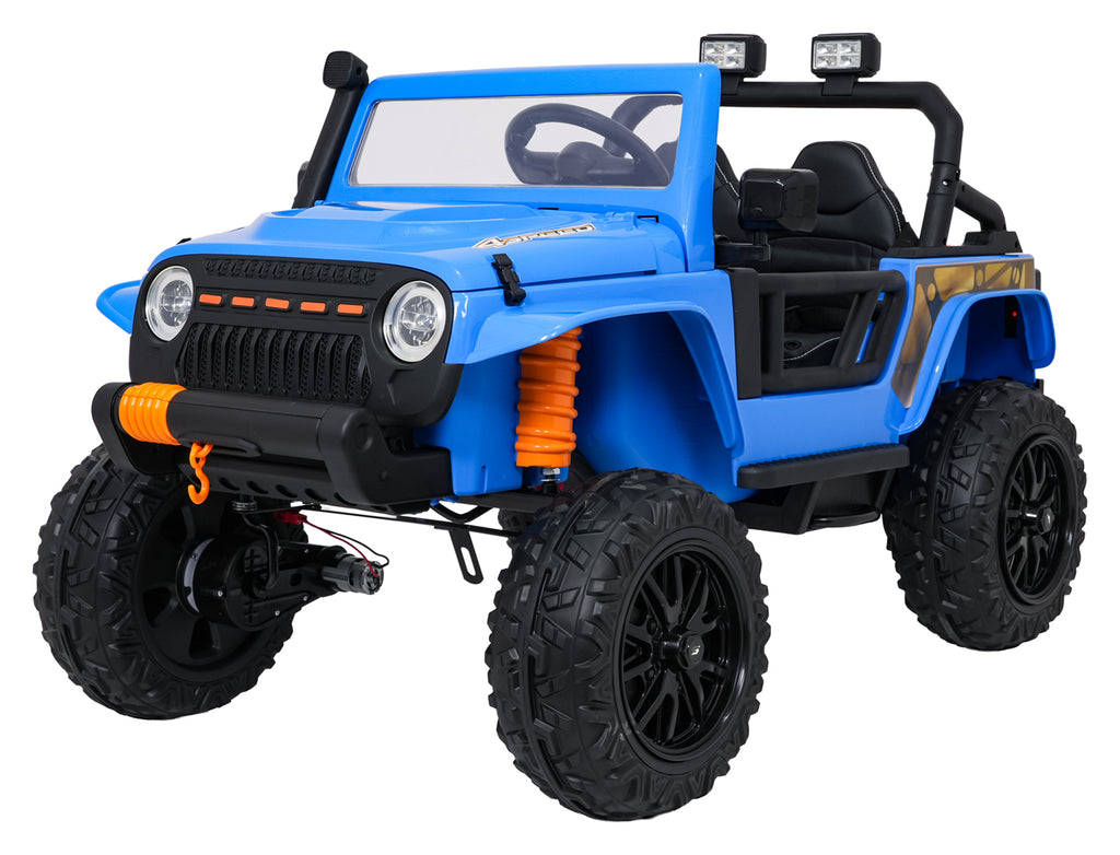 Jeep Monster Blue Vehicle