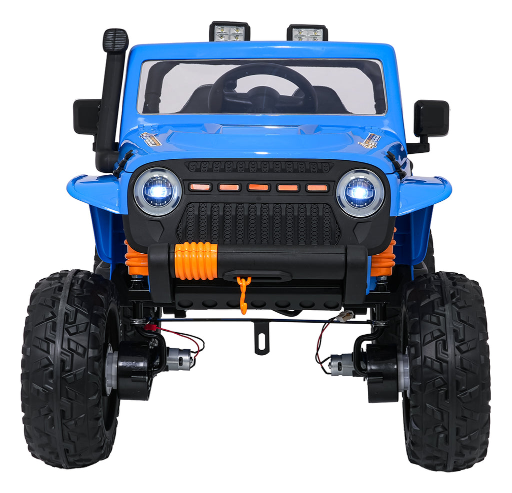 Jeep Monster Blue Vehicle