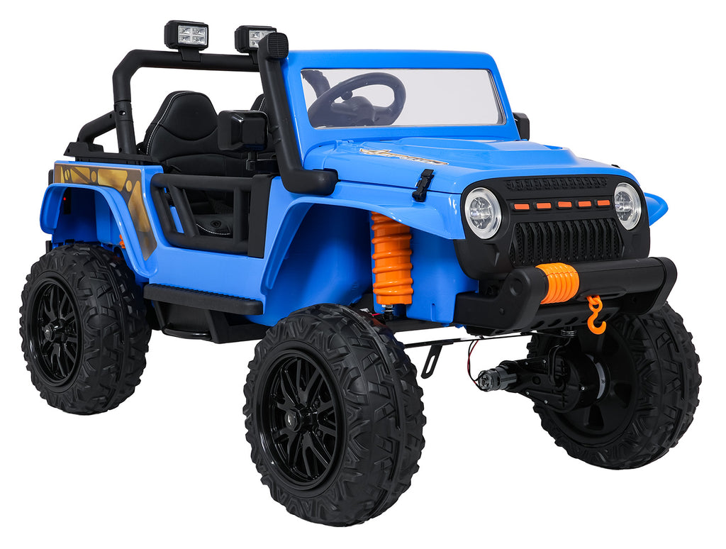 Elektrické autíčko Jeep Monster modrá