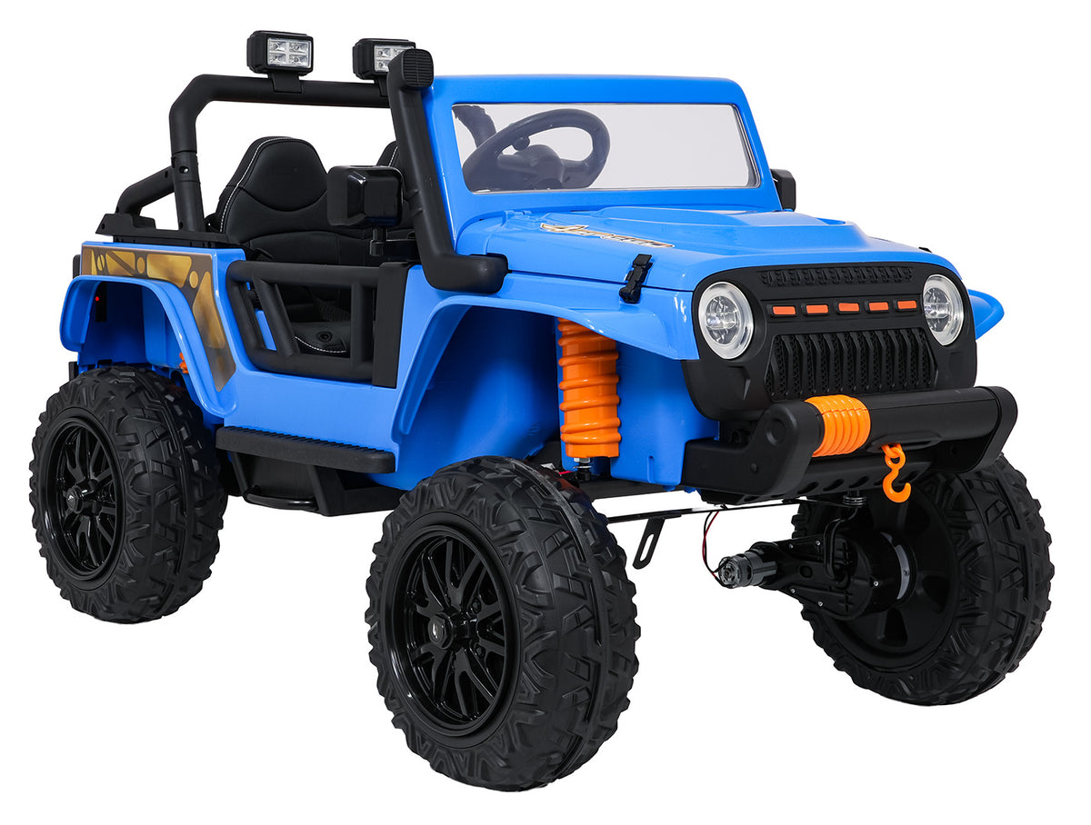 Elektrické autíčko Jeep Monster modrá
