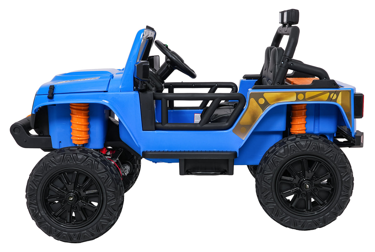 Elektrické autíčko Jeep Monster modrá
