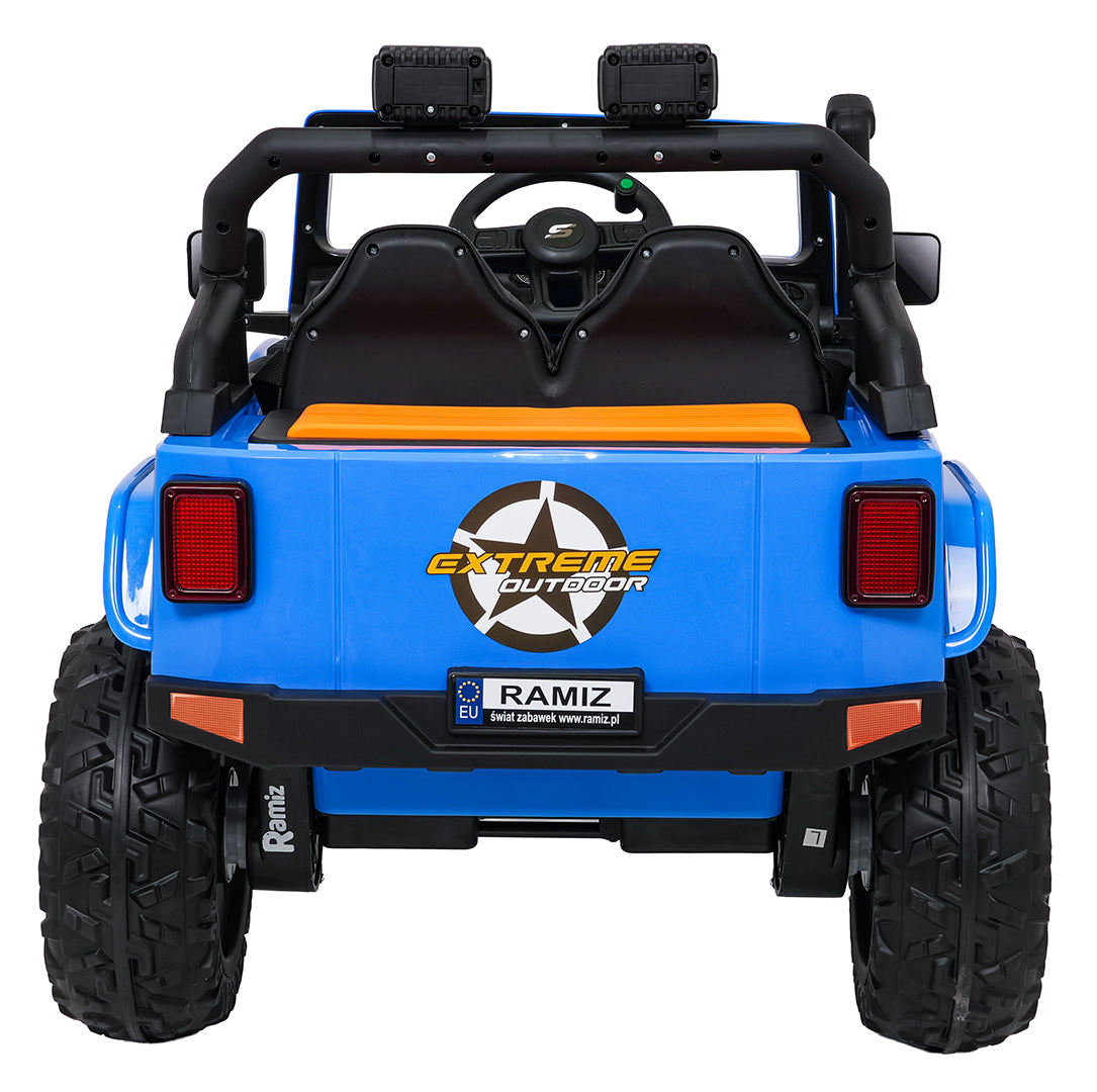 Elektrické autíčko Jeep Monster modrá