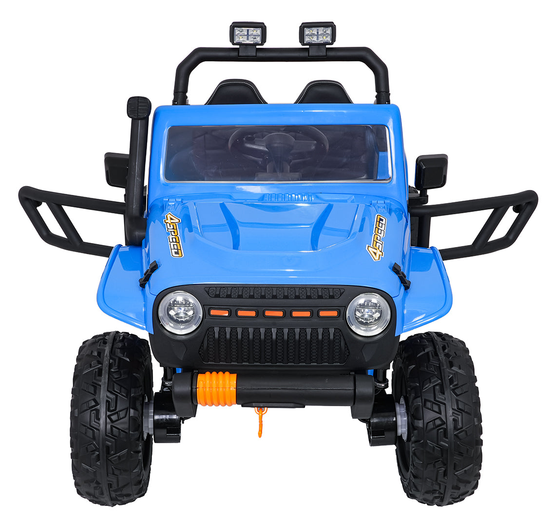 Elektrické autíčko Jeep Monster modrá