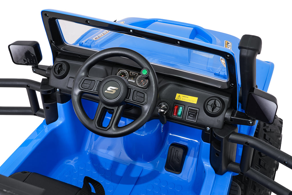 Elektrické autíčko Jeep Monster modrá