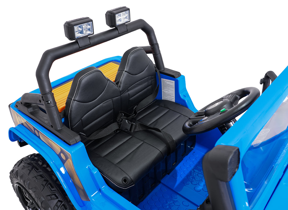 Elektrické autíčko Jeep Monster modrá