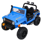 Elektrické autíčko Jeep Monster modrá