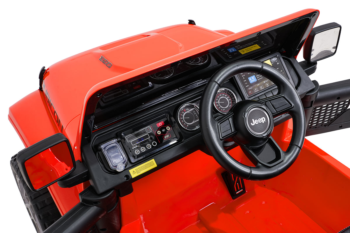 Jeep Wrangler Rubicon LIFT Orange Vehicle