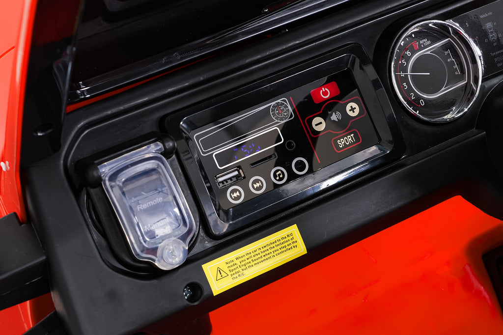 Jeep Wrangler Rubicon LIFT Orange Vehicle