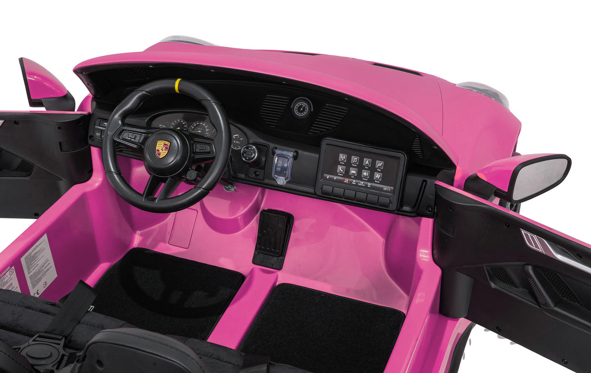 Elektrické autíčko Porsche 911 GT 3 ružová