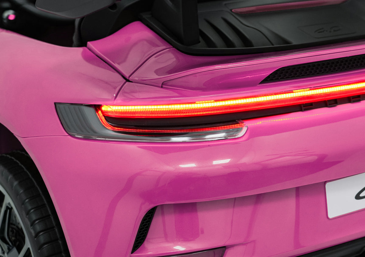 Elektrické autíčko Porsche 911 GT3 ružová MP4
