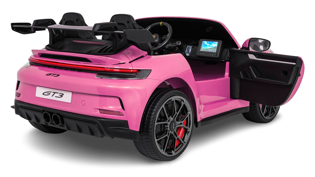 Elektrické autíčko Porsche 911 GT3 ružová MP4