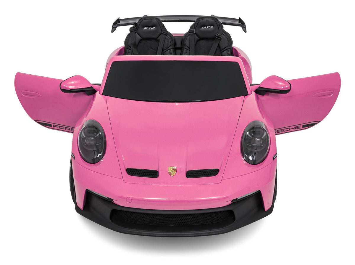 Elektrické autíčko Porsche 911 GT3 STRONG MP4 ružová