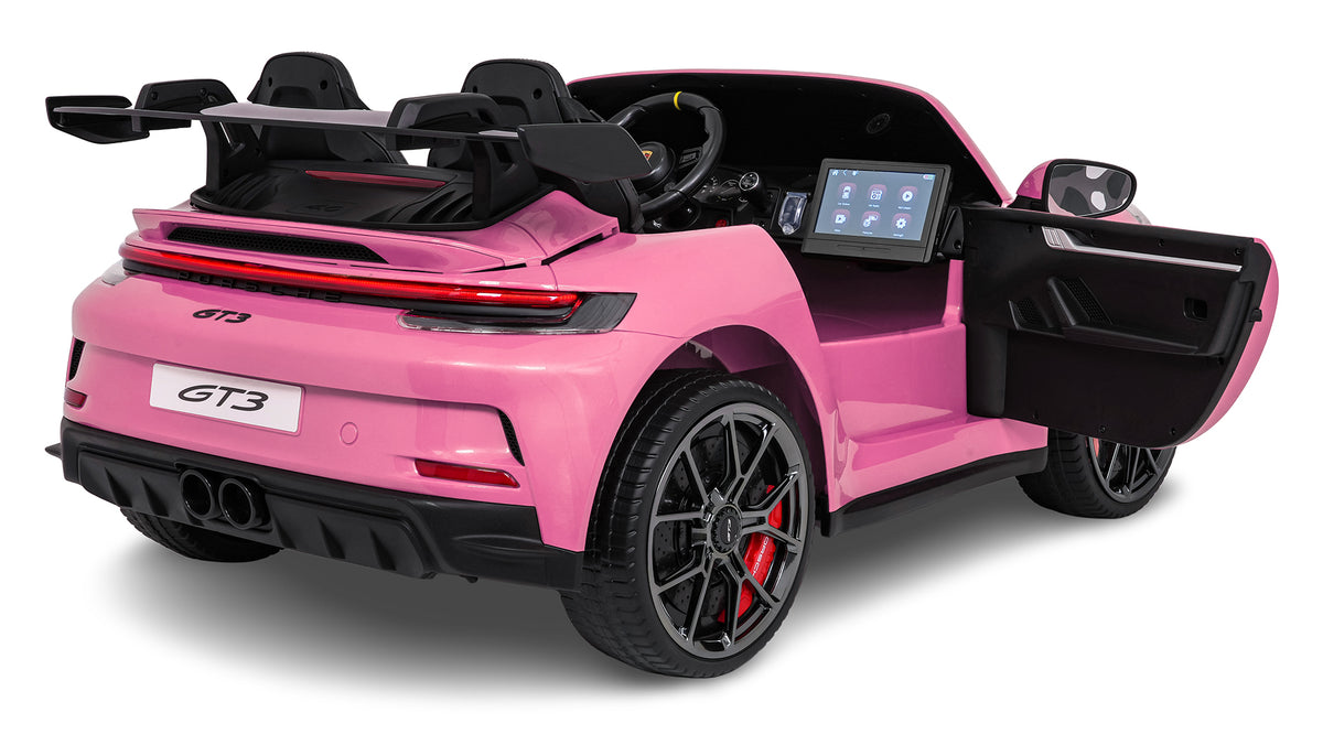 Elektrické autíčko Porsche 911 GT3 STRONG MP4 ružová