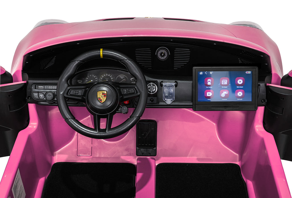 Elektrické autíčko Porsche 911 GT3 STRONG MP4 ružová