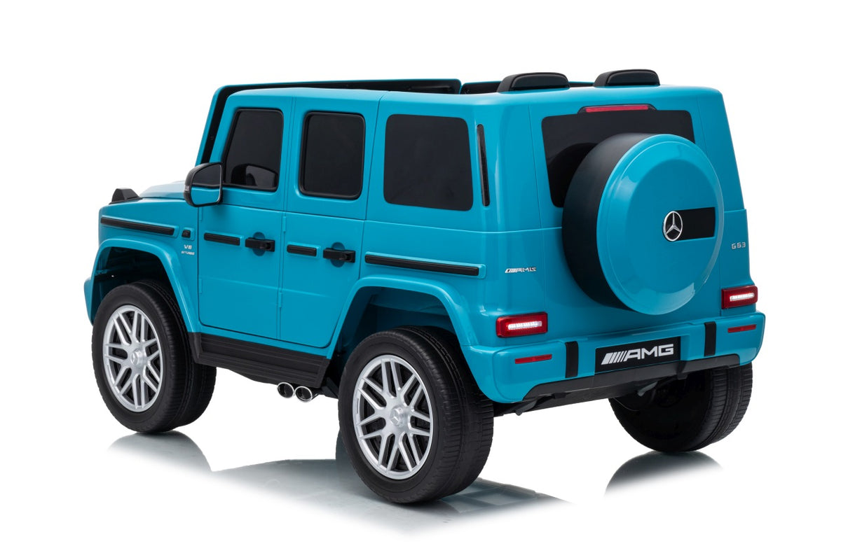Mercedes G63 AMG Blue Vehicle