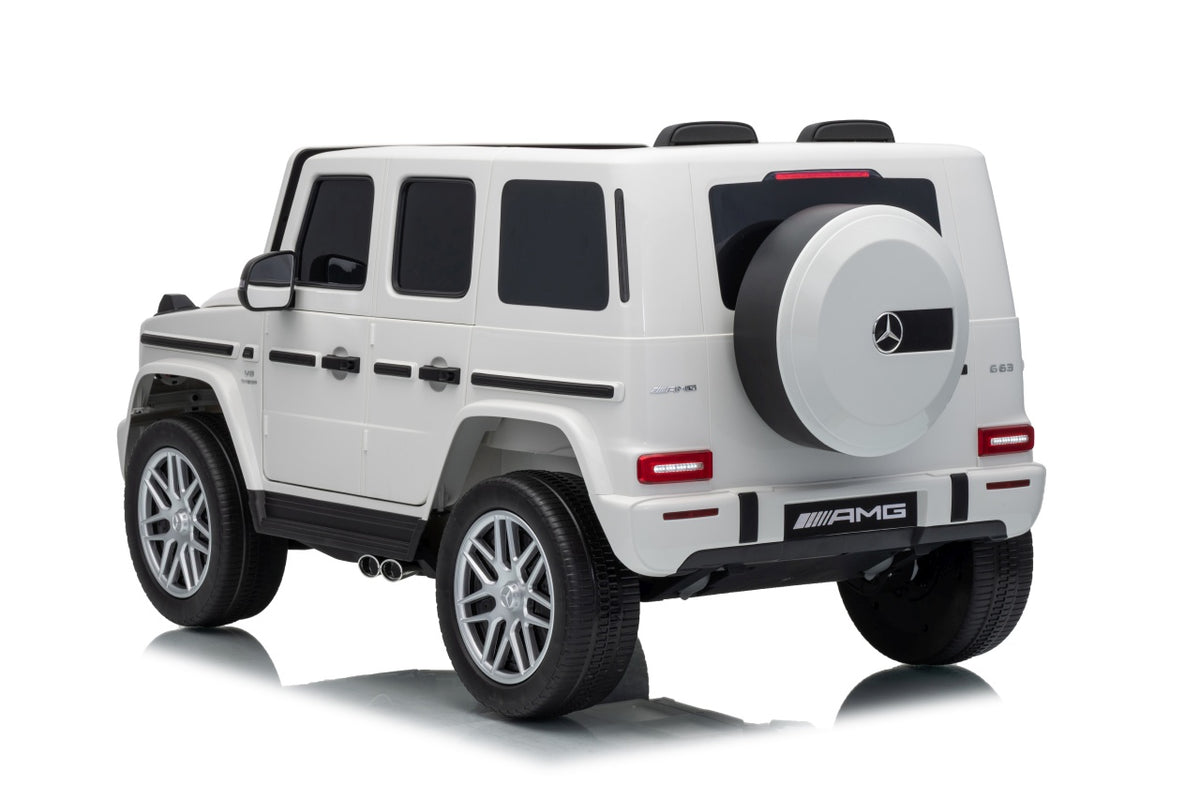 Elektrické autíčko Mercedes G63 AMG biela