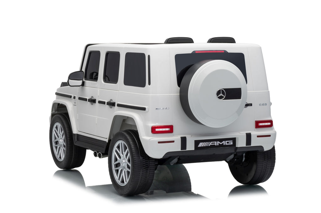 Elektrické autíčko Mercedes G63 AMG biela