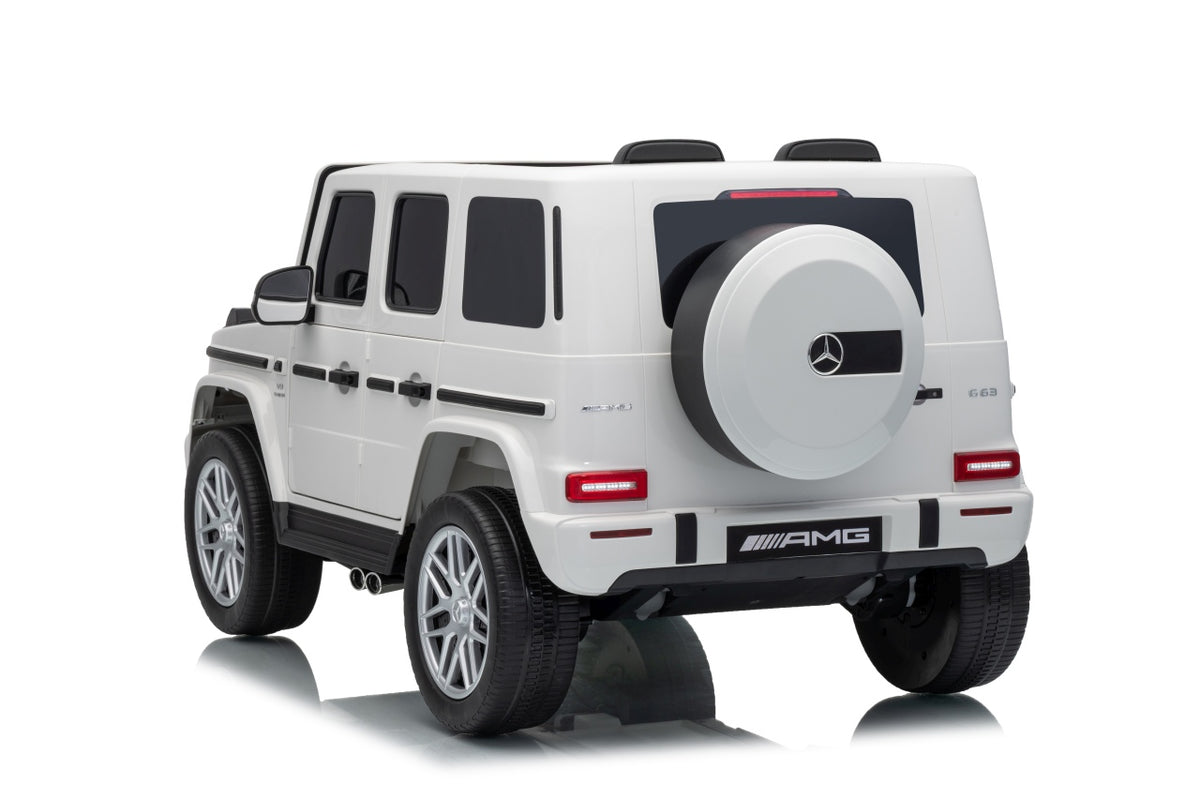 Elektrické autíčko Mercedes G63 AMG biela