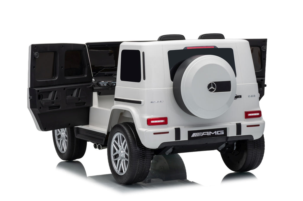 Elektrické autíčko Mercedes G63 AMG biela