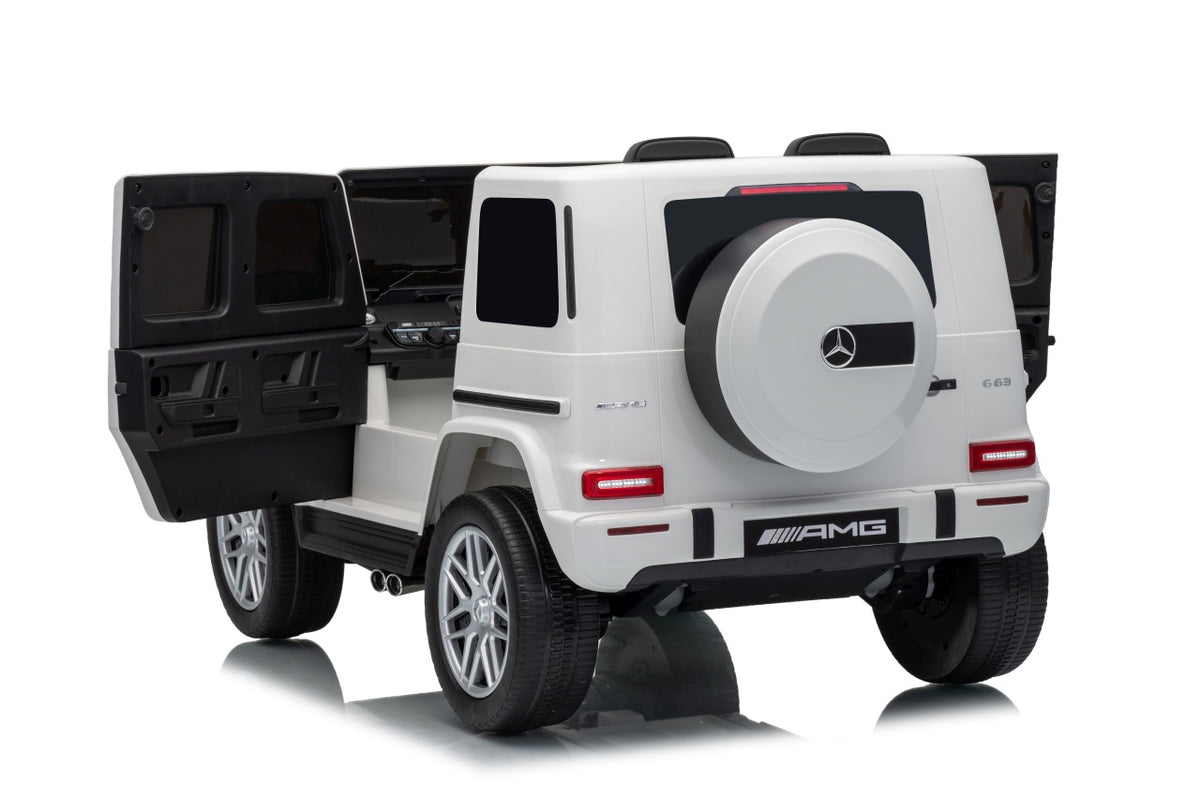 Elektrické autíčko Mercedes G63 AMG biela