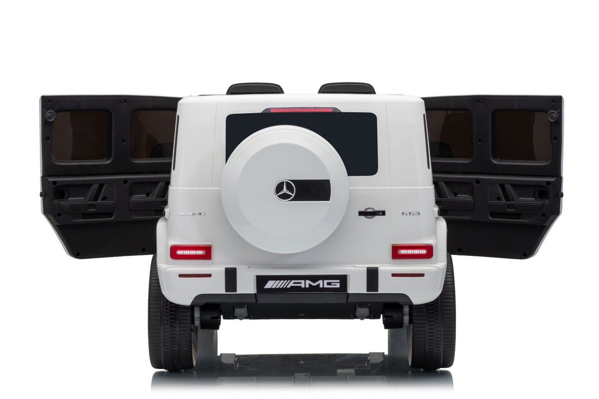 Elektrické autíčko Mercedes G63 AMG biela