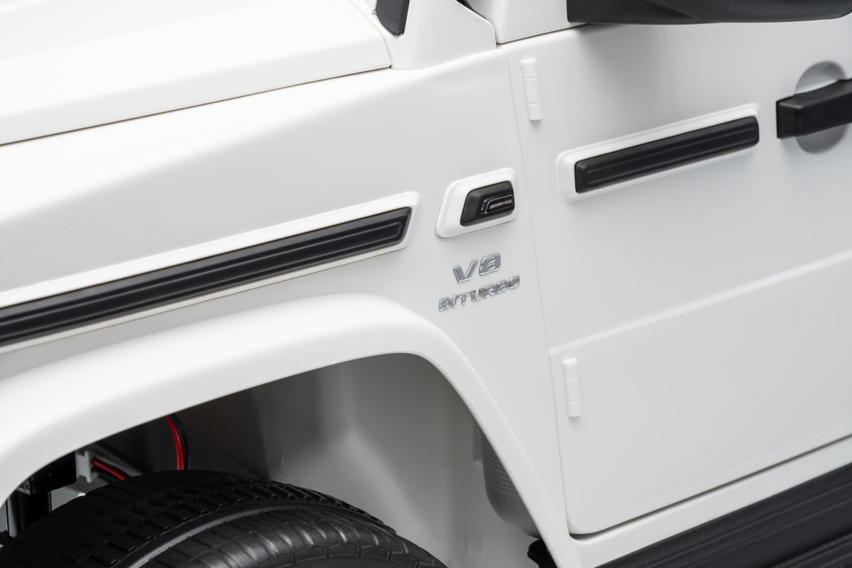 Elektrické autíčko Mercedes G63 AMG biela