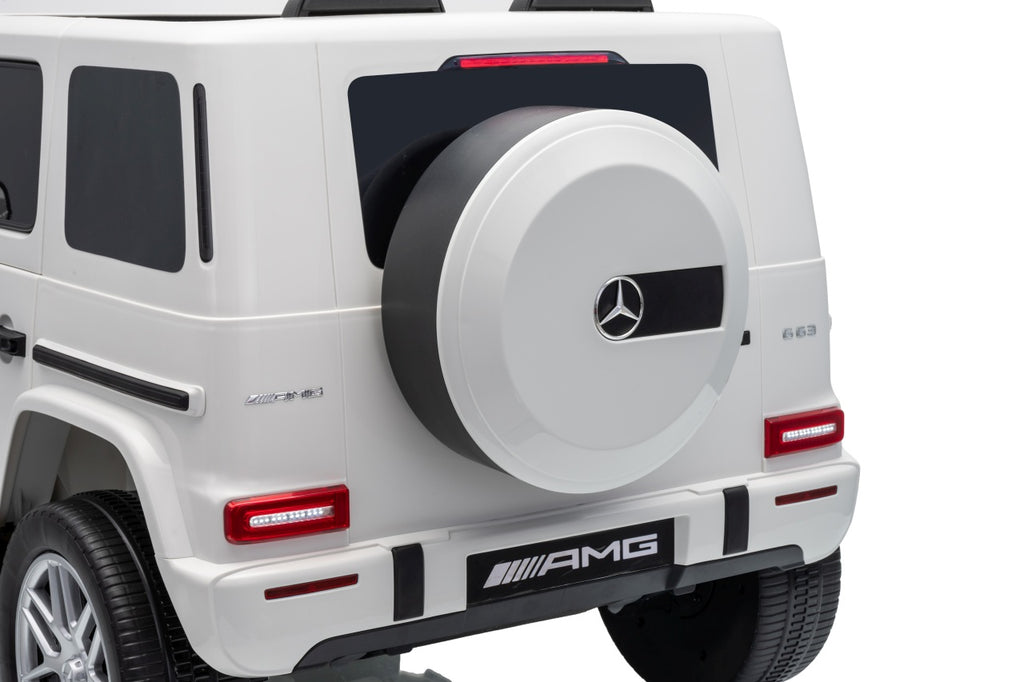 Elektrické autíčko Mercedes G63 AMG biela