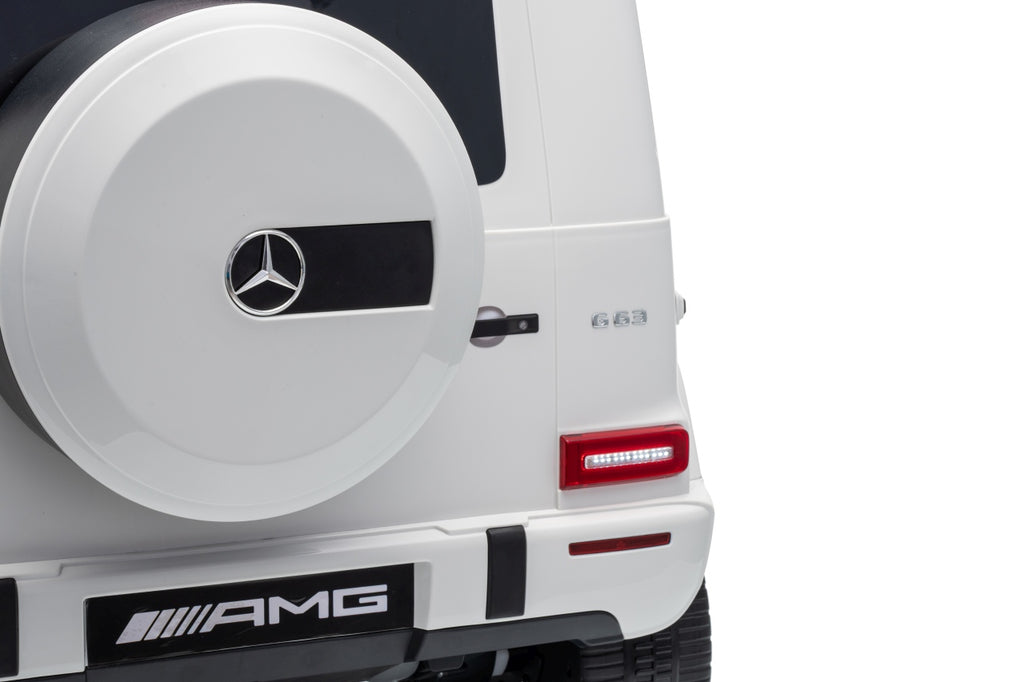 Elektrické autíčko Mercedes G63 AMG biela