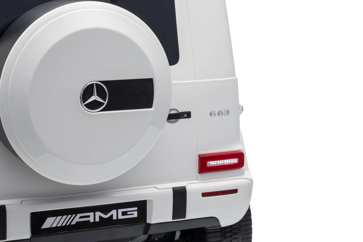 Elektrické autíčko Mercedes G63 AMG biela