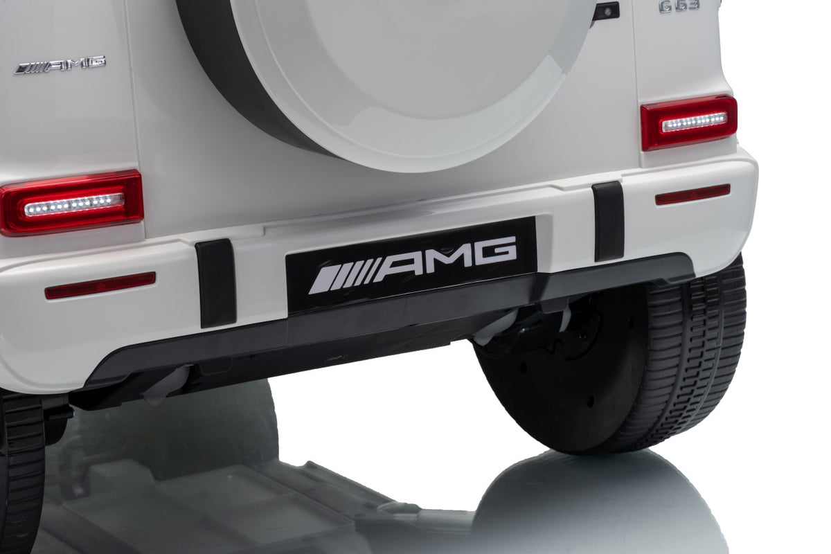 Elektrické autíčko Mercedes G63 AMG biela