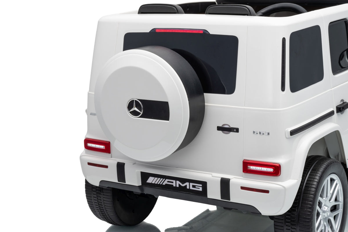 Elektrické autíčko Mercedes G63 AMG biela