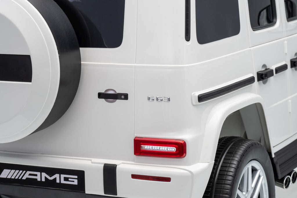 Elektrické autíčko Mercedes G63 AMG biela
