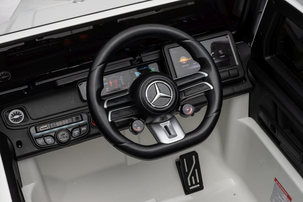 Elektrické autíčko Mercedes G63 AMG biela