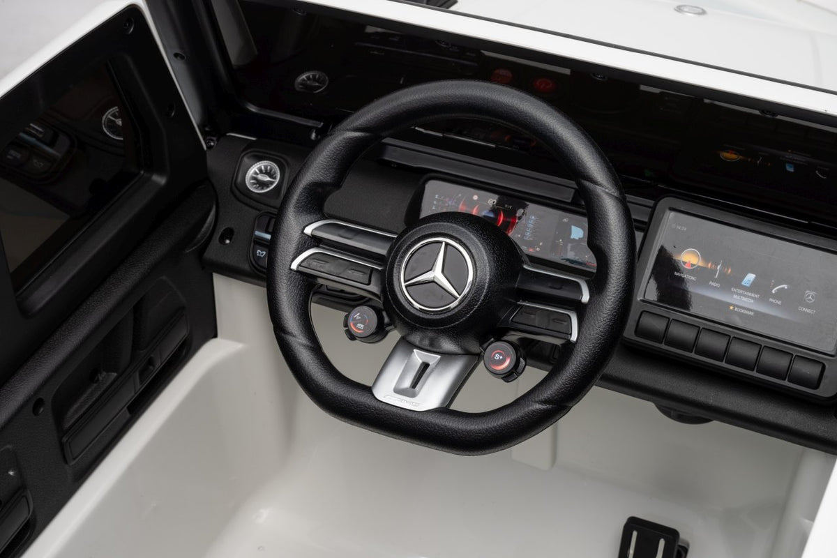 Elektrické autíčko Mercedes G63 AMG biela