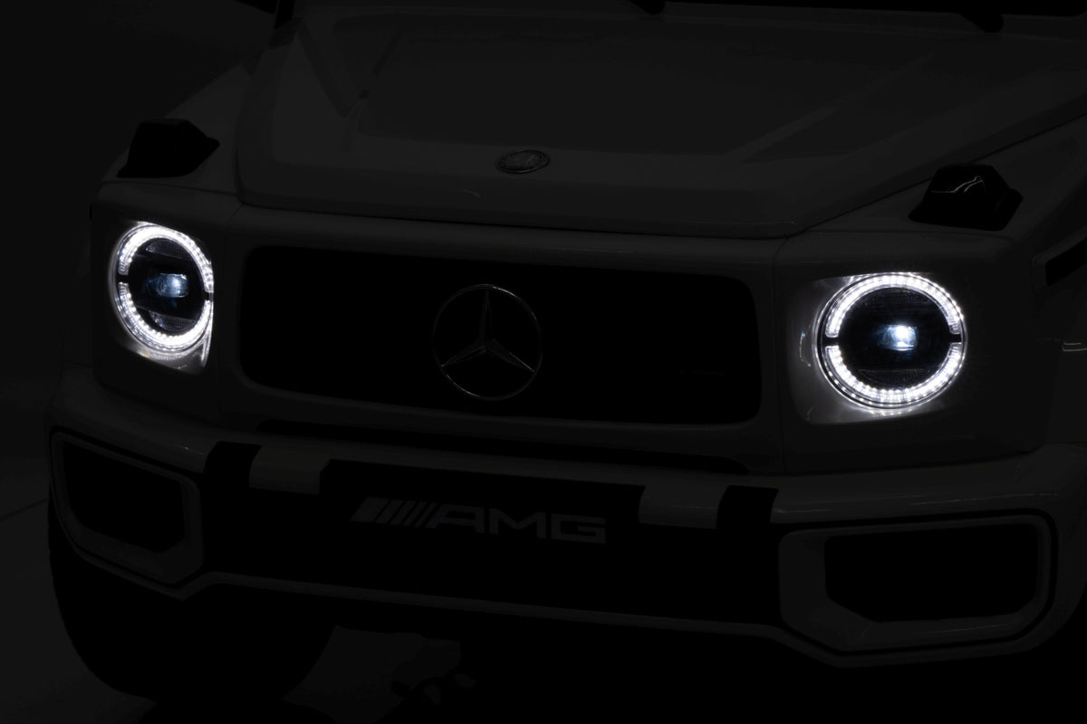 Elektrické autíčko Mercedes G63 AMG biela