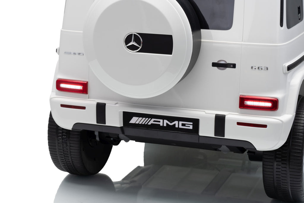 Elektrické autíčko Mercedes G63 AMG biela