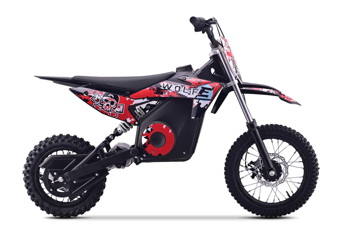 WOLF-E Electric Motor Vehicle Red